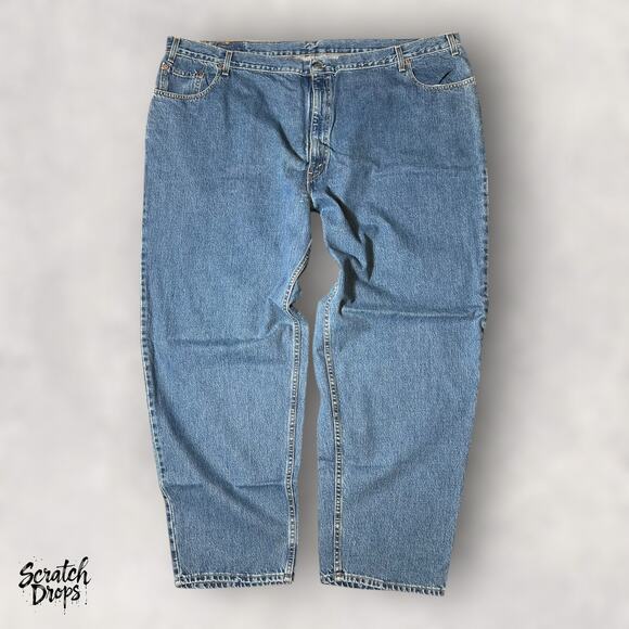 Levi's Men's 560 Loose Fit Tapered Leg Jeans W54 L32 Classic Comfortable Denim - Picture 3 of 9